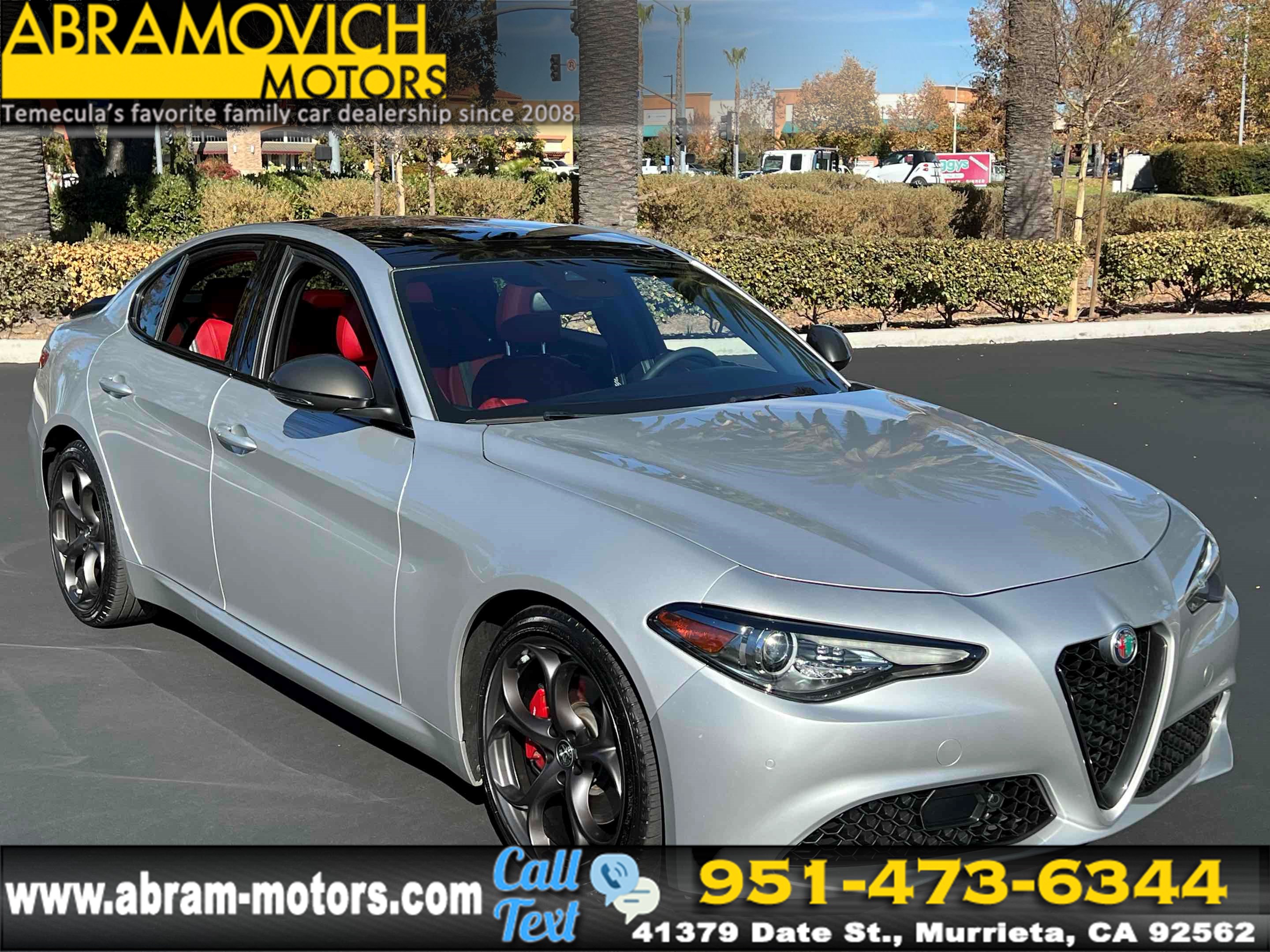 Sold 2019 Alfa Romeo Giulia Ti - DUAL-PANE SUNROOF - NERO