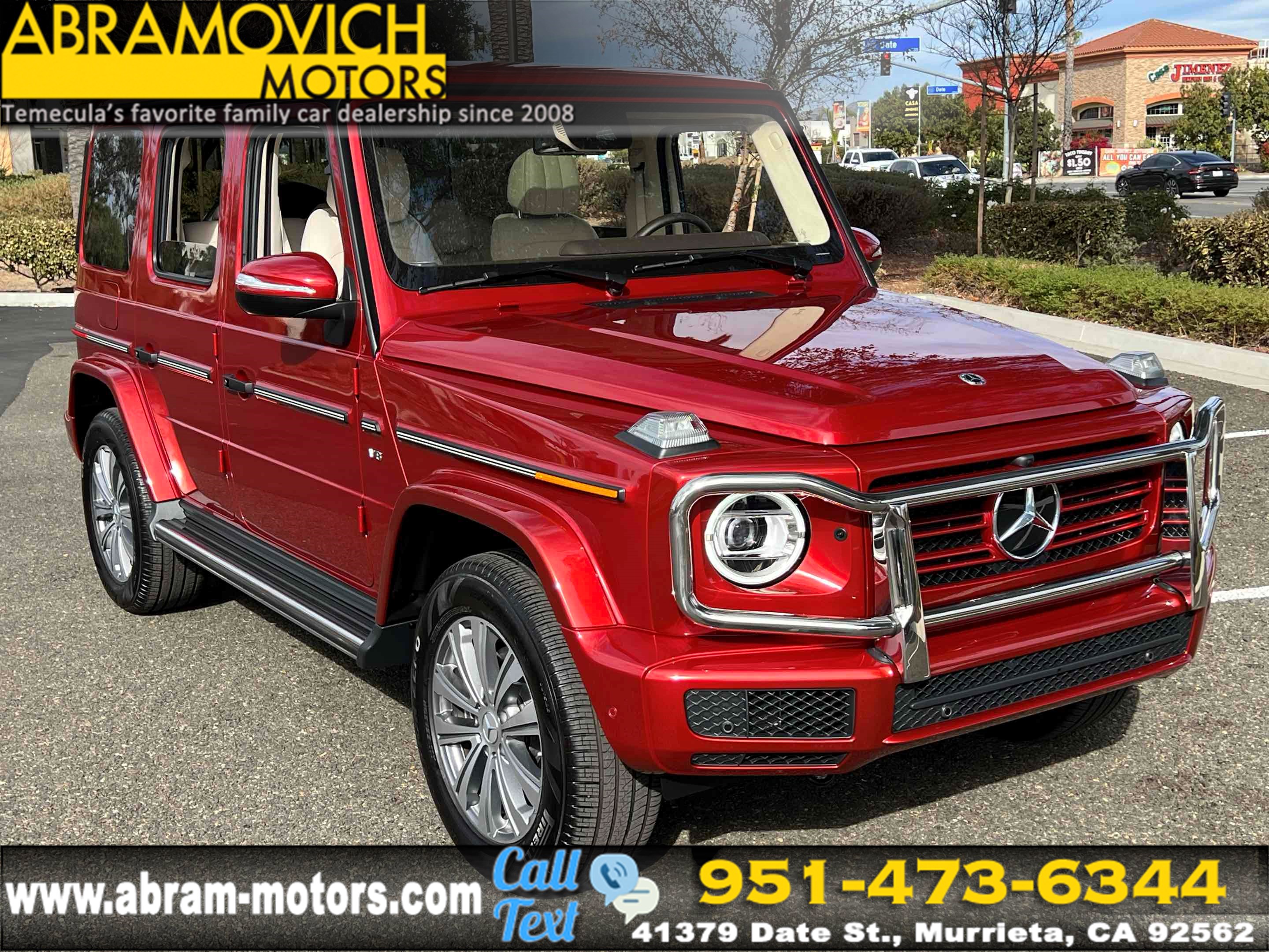 2021 Mercedes-Benz G 550 4MATIC SUV - EXCLUSIVE INTERIOR PACKAGE PLUS