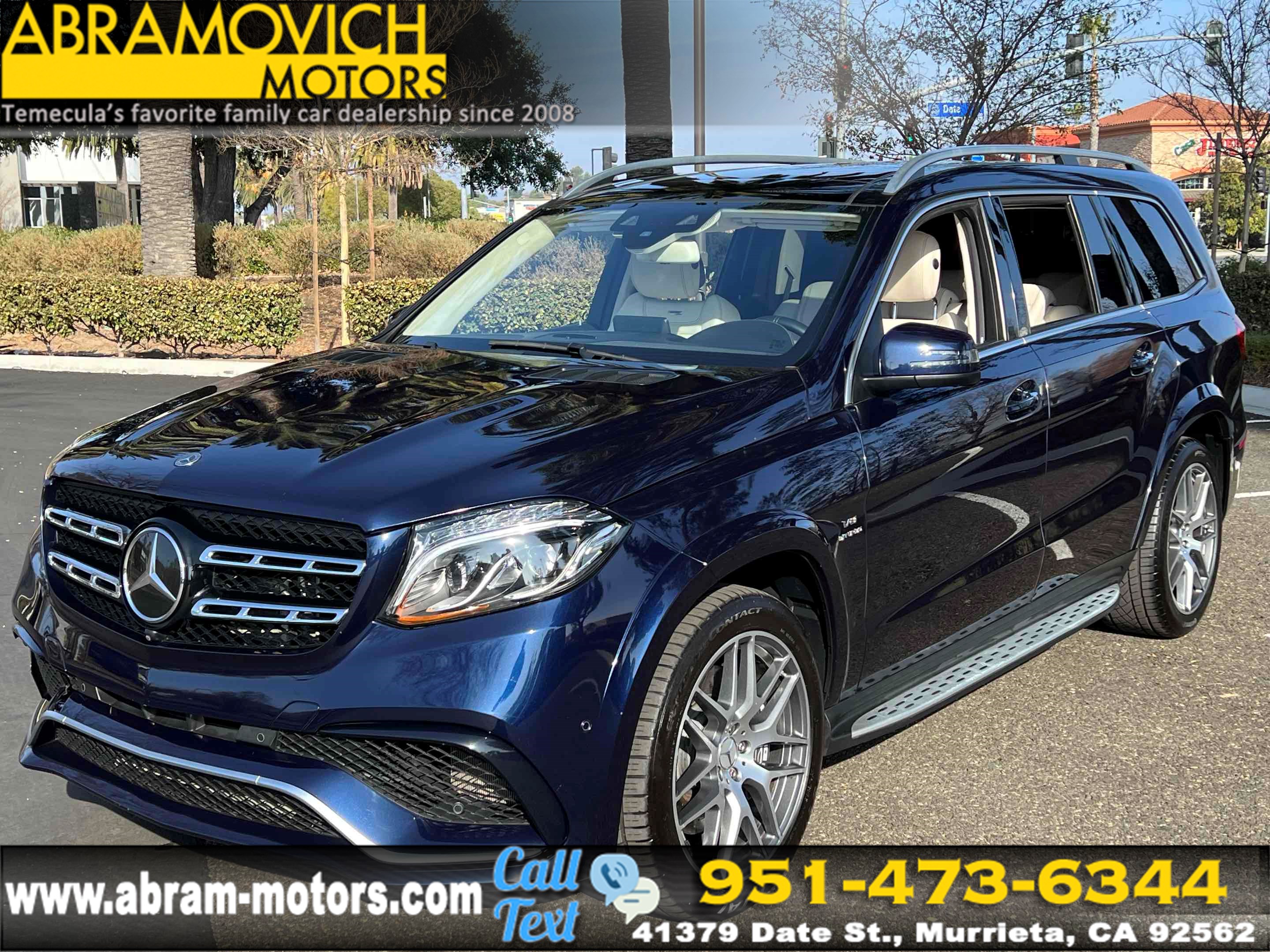 2019 Mercedes-Benz AMG GLS 63 4MATIC SUV - POWER EASY ENTRY - TRAILER HITCH