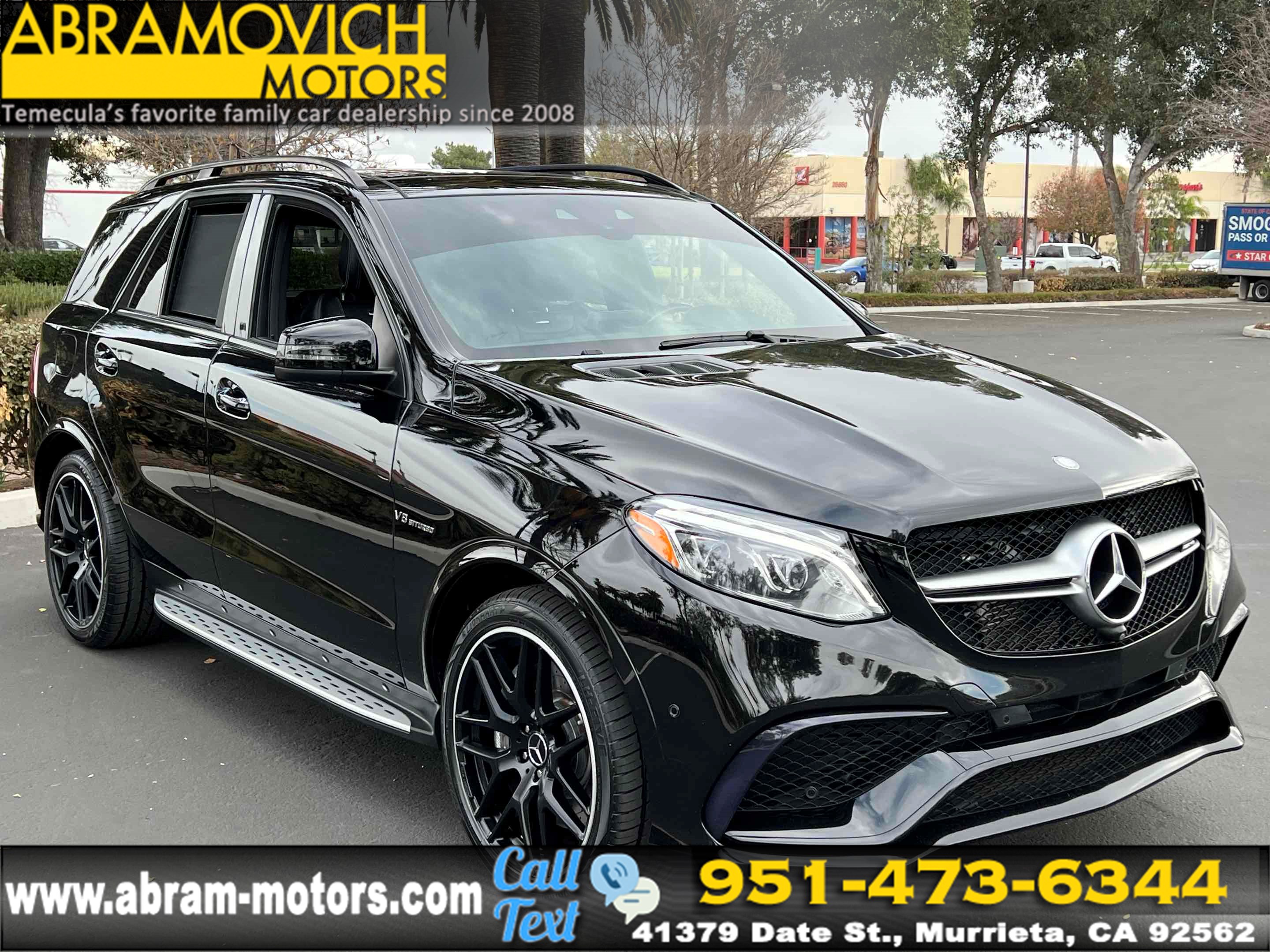 2016 Mercedes-Benz AMG GLE 63 4MATIC SUV - POWER TILT/SLIDING PANORAMA SUNROOF