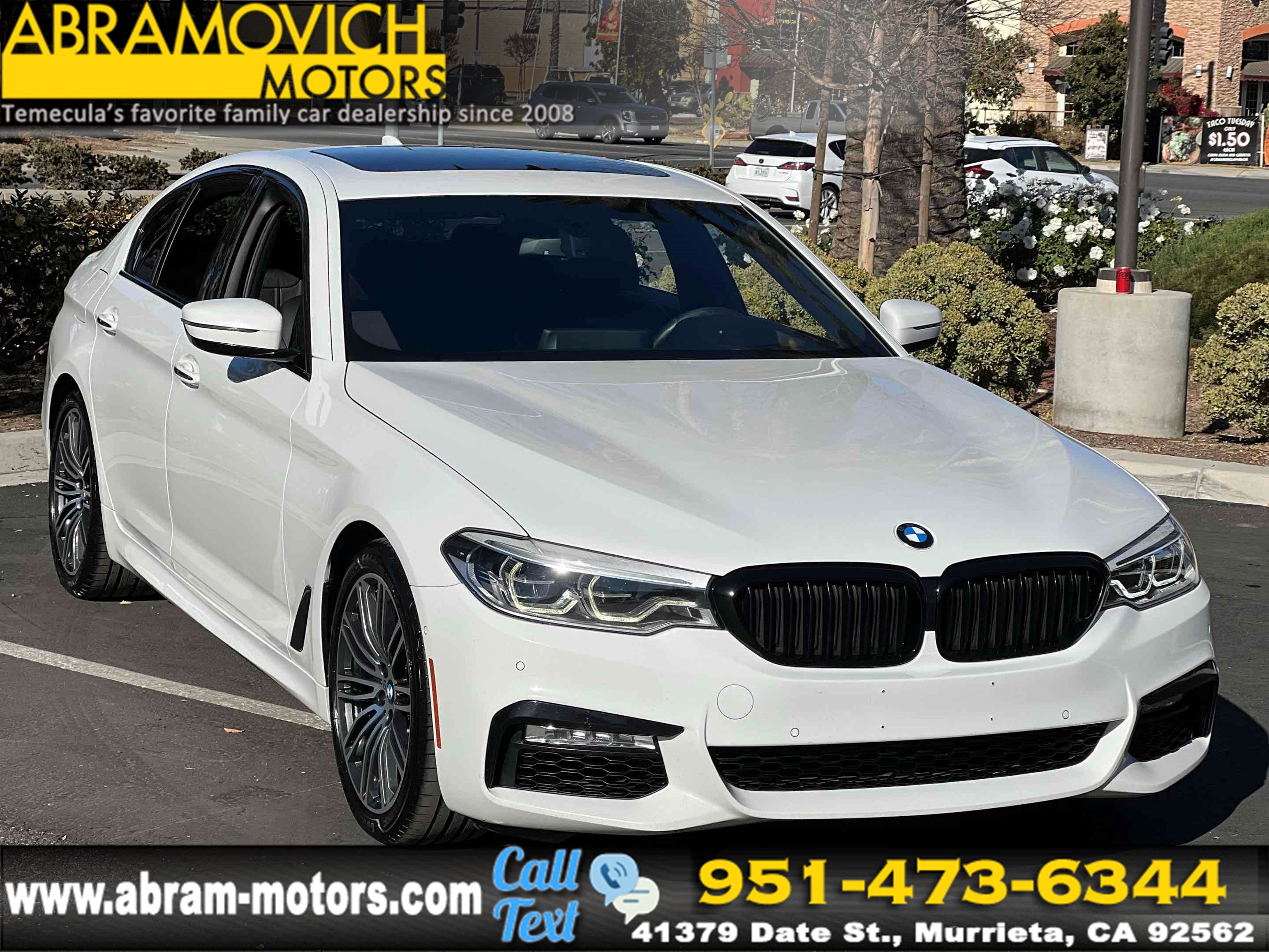 2017 BMW 5 Series 540i - DRIVING ASSISTANCE PACKAGE