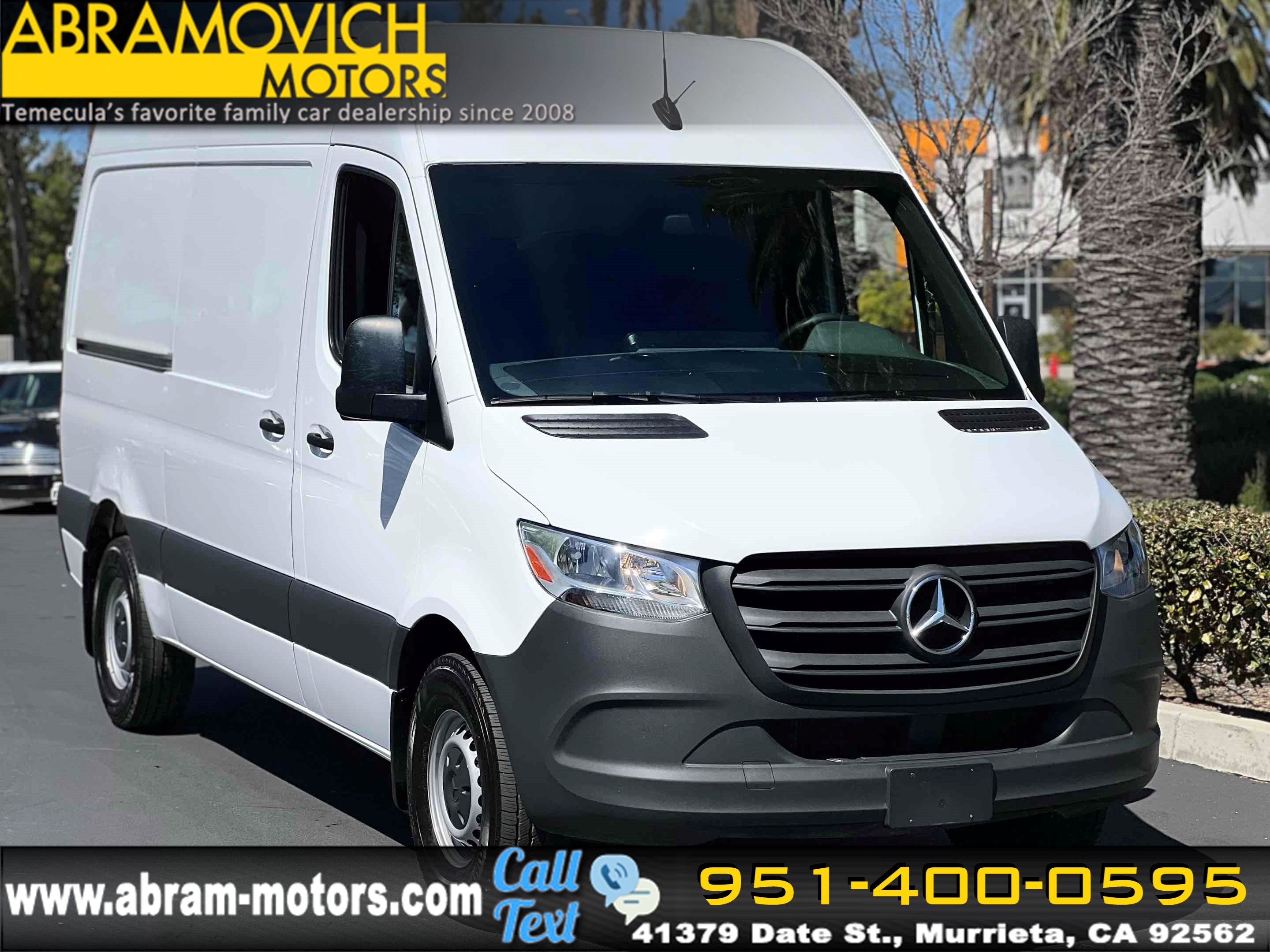 Sold 2024 Mercedes-Benz SPRINTER 2500 - High Roof I4 Diesel HO 144