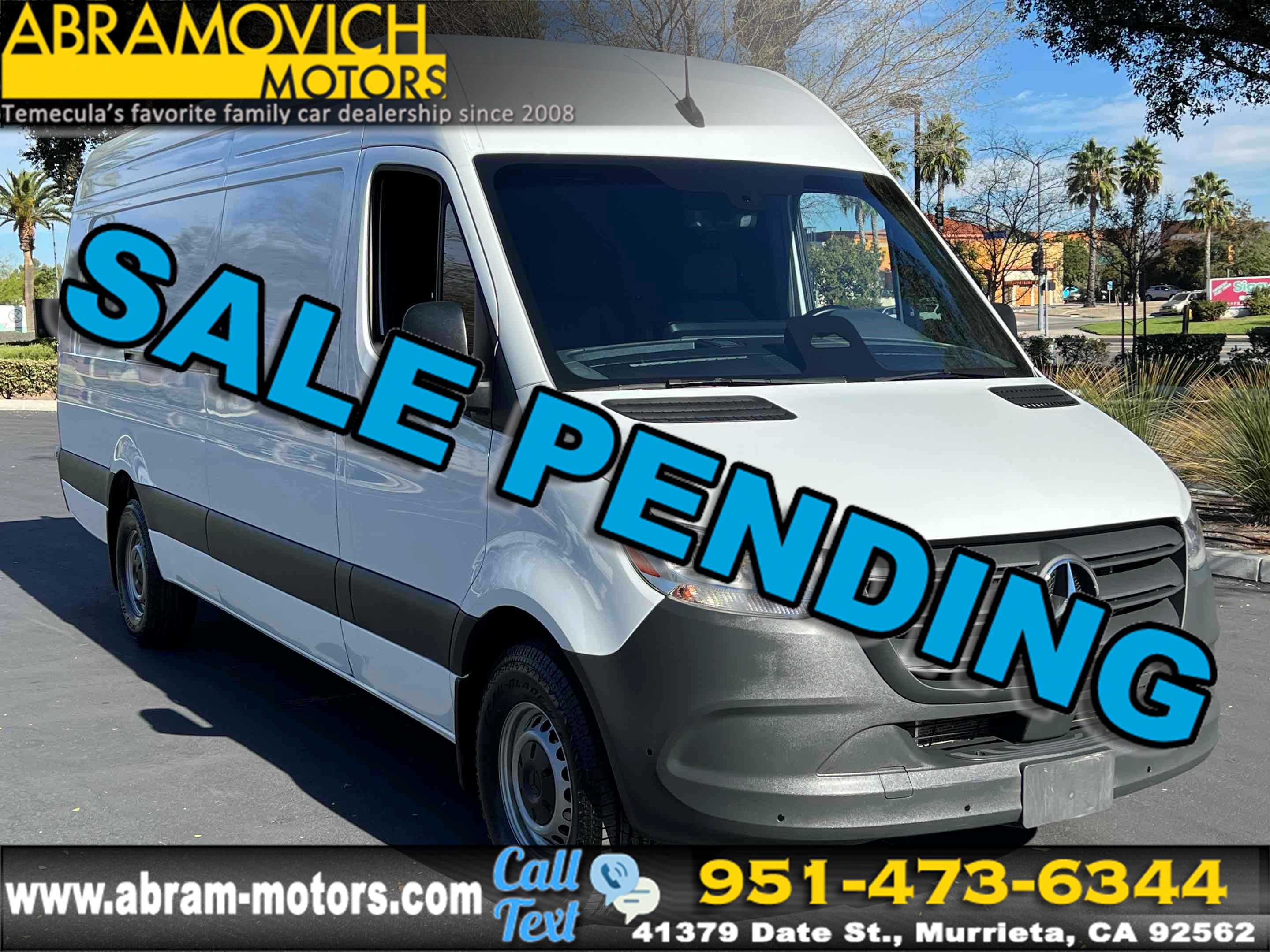 Sold 2025 Mercedes-Benz Sprinter Cargo Van - 2500 High Roof I4
