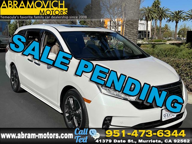 Platinum White Pearl 2023 Honda Odyssey Elite FWD Minivan Front-Wheel Drive Automatic