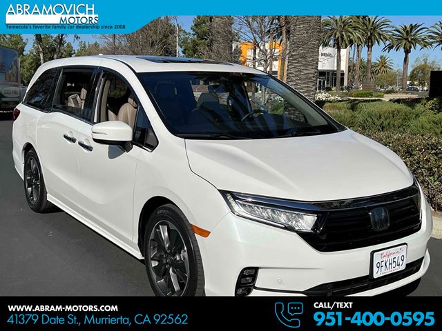 Platinum White Pearl 2023 Honda Odyssey Elite FWD Minivan Front-Wheel Drive Automatic