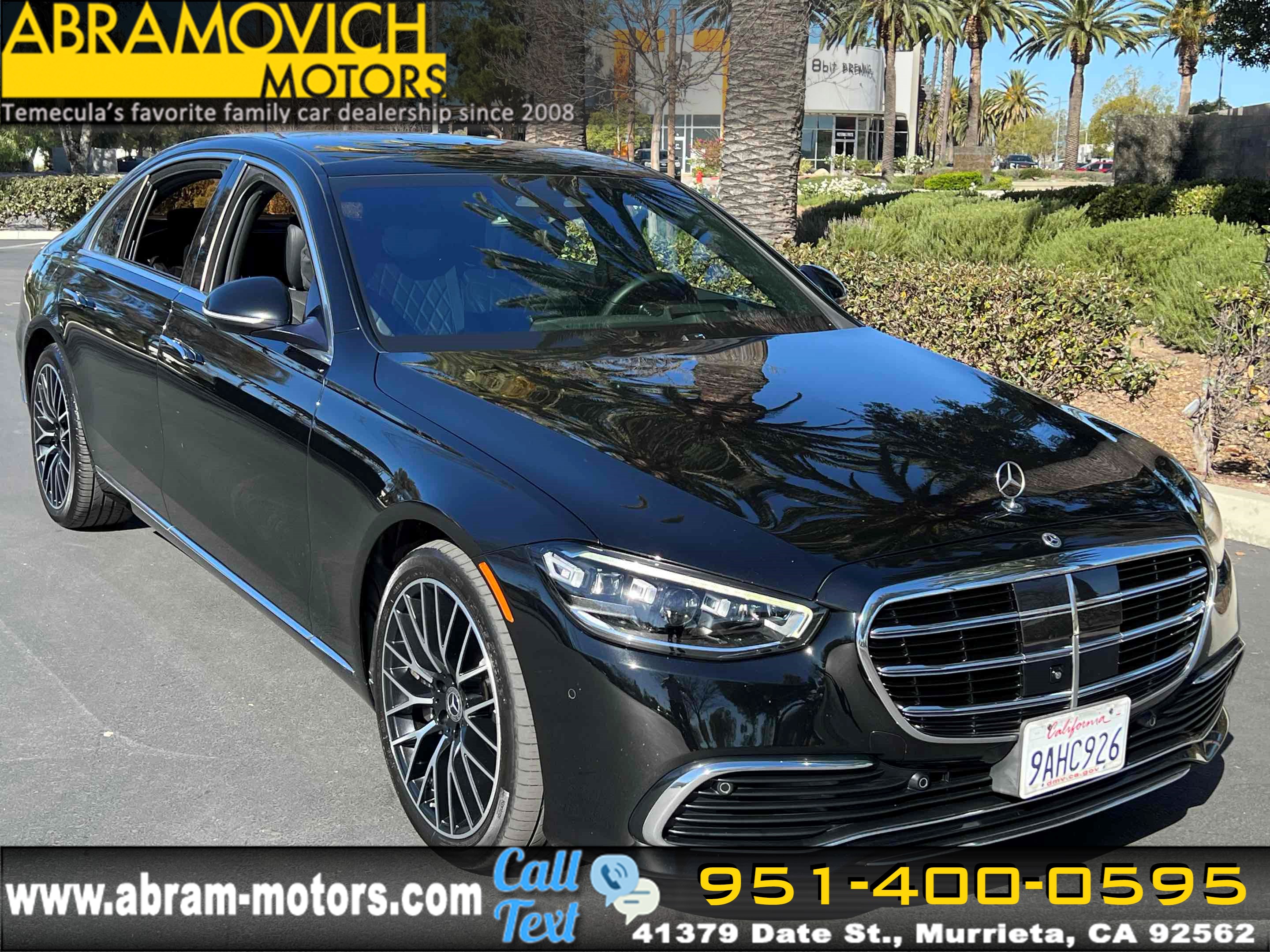 Sold 2022 Mercedes-Benz S 580 4MATIC Sedan - EXECUTIVE REAR SEAT