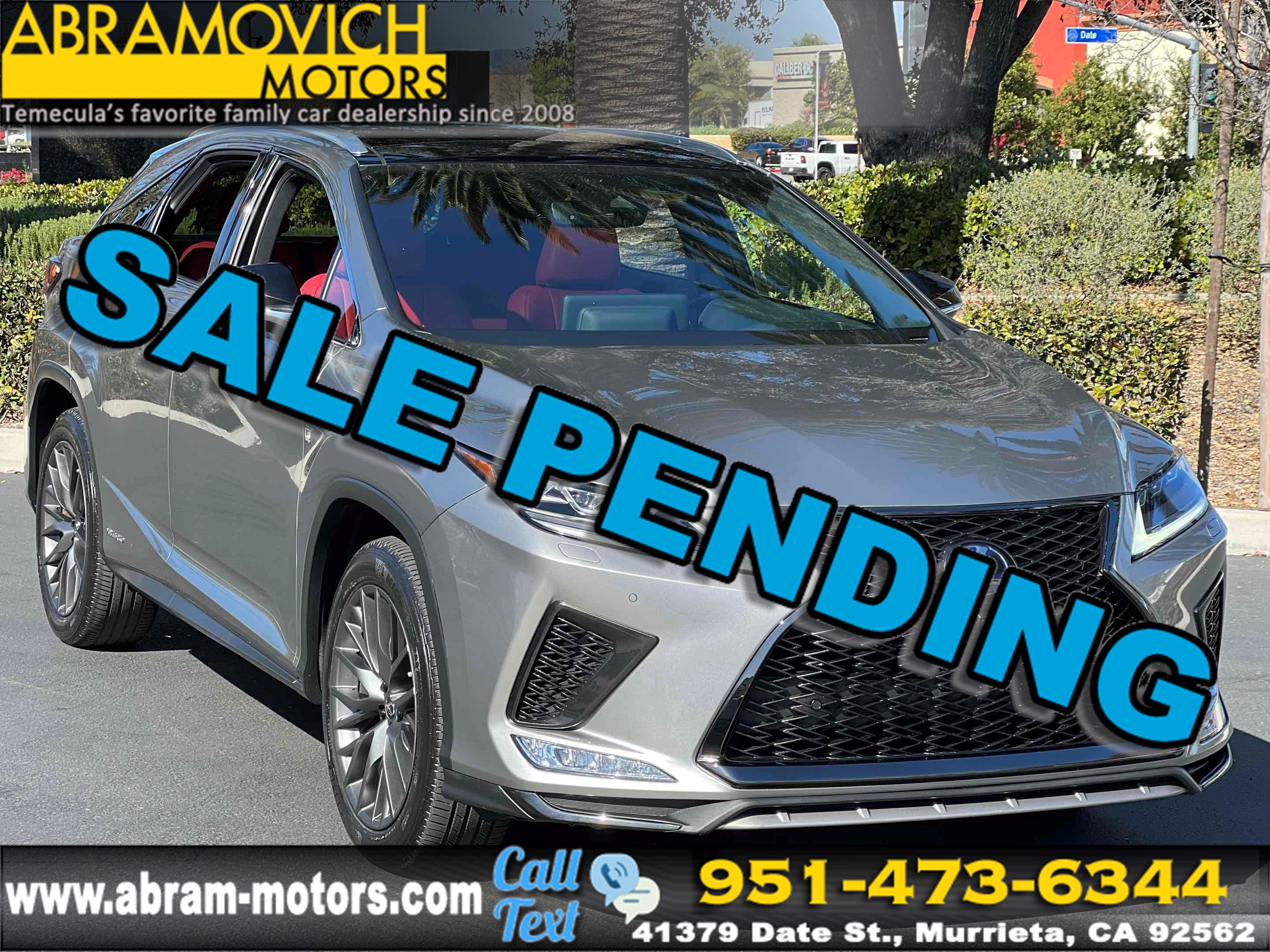 2022 Lexus RX 450h F SPORT Handling AWD - 12.3'' NAVIGATION SYSTEM