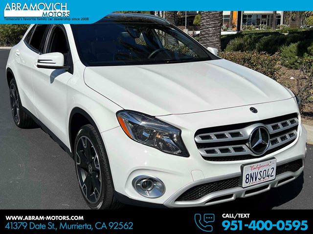 Polar White 2020 Mercedes-Benz GLA 250 FWD SUV / Crossover Front-Wheel Drive Automatic