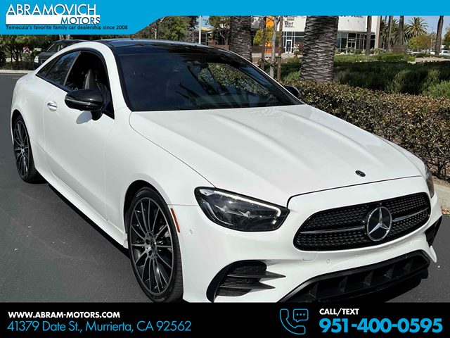 Polar White 2021 Mercedes-Benz E-Class E 450 Coupe RWD Coupe Rear-Wheel Drive Automatic