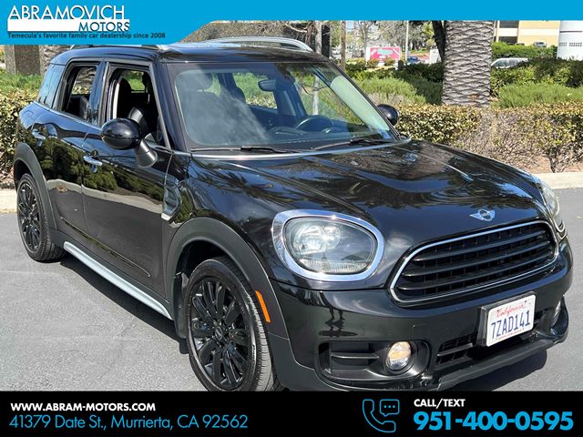 Midnight Black Metallic 2017 MINI Countryman Cooper FWD SUV / Crossover Front-Wheel Drive Manual