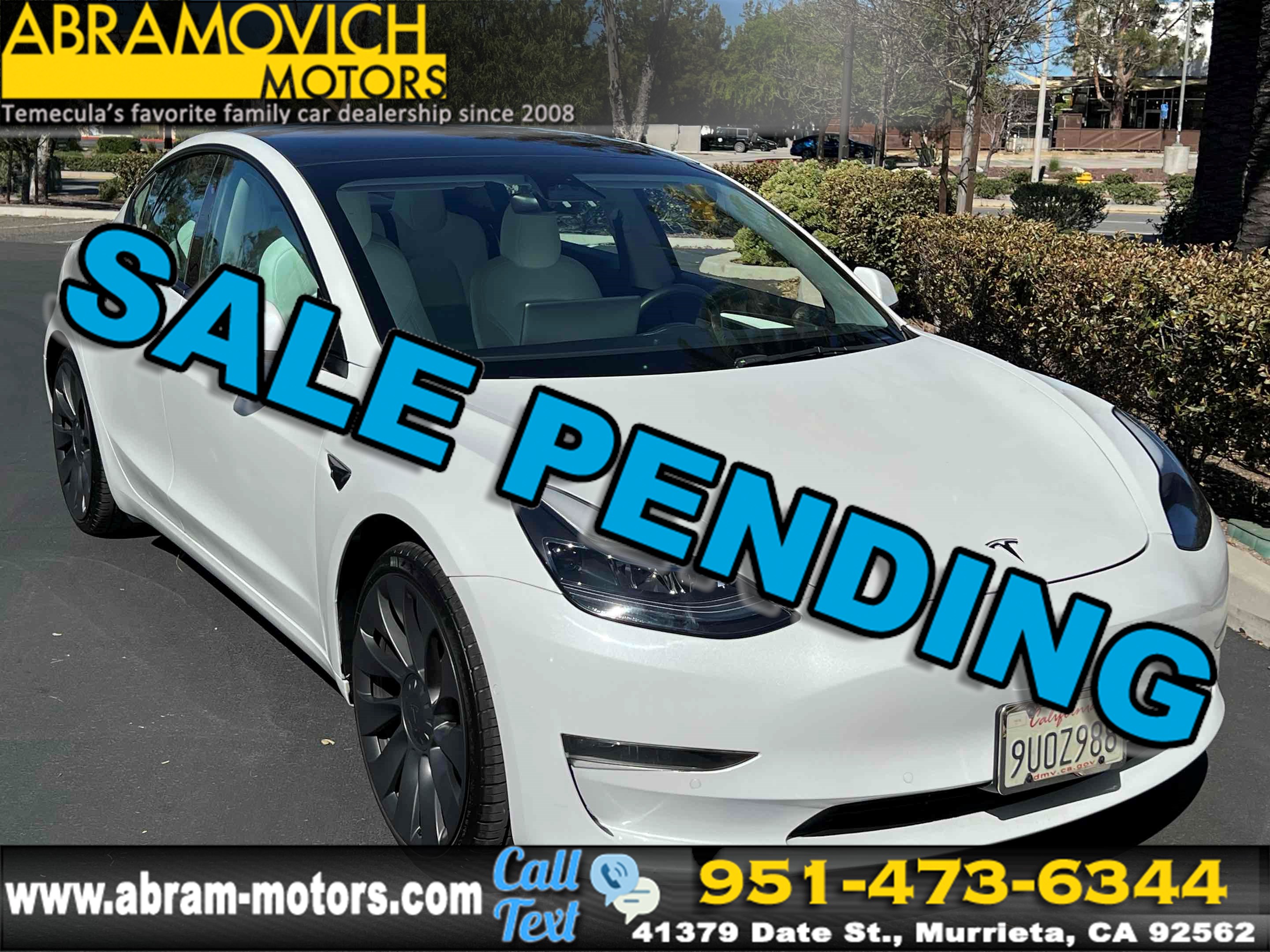 2022 Tesla Model 3 Performance AWD