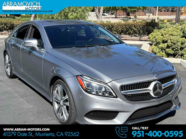 Palladium Silver Metallic 2015 Mercedes-Benz CLS 550 Sedan Rear-Wheel Drive Automatic