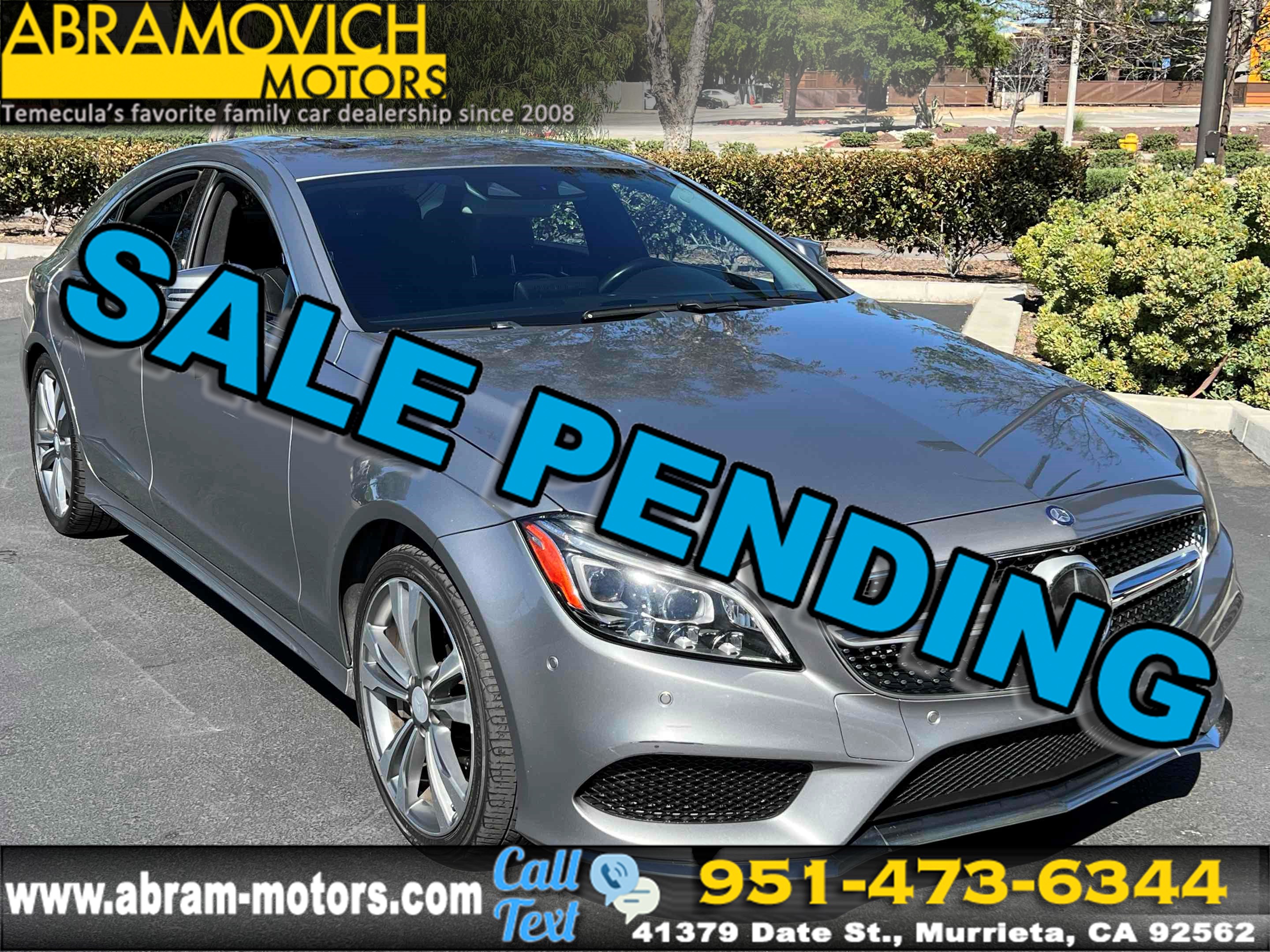 2015 Mercedes-Benz CLS 550 Coupe - PREMIUM PKG - DRIVER ASSISTANCE PKG