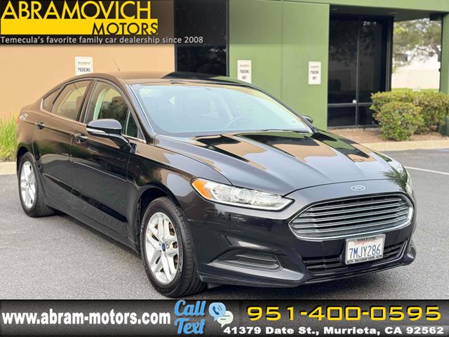 Shadow Black 2016 Ford Fusion SE Sedan Front-Wheel Drive Automatic
