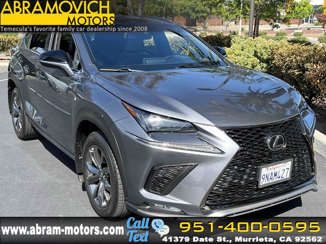 Nebula Gray Pearl 2020 Lexus NX 300 F Sport FWD SUV / Crossover Front-Wheel Drive Automatic