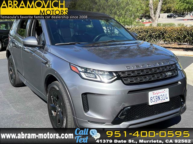 Gray (Eiger Grey Metallic) 2020 Land Rover Discovery Sport P-250 S R-Dynamic AWD SUV / Crossover All-Wheel Drive Automatic