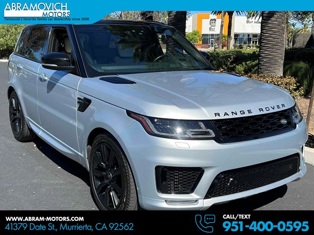 Hakuba Silver Metallic 2021 Land Rover Range Rover Sport P525 HSE Dynamic AWD SUV / Crossover All-Wheel Drive Automatic