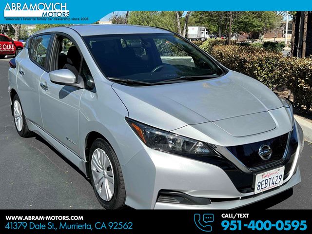 Brilliant Silver 2018 Nissan LEAF S Hatchback Front-Wheel Drive Automatic