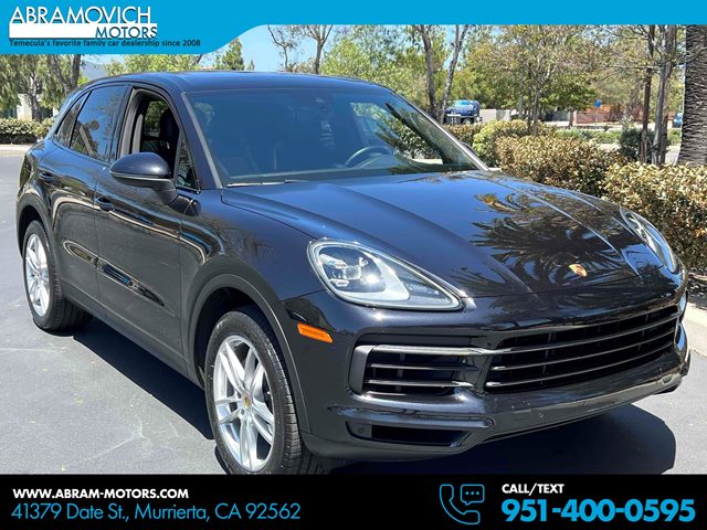 Jet Black Metallic 2019 Porsche Cayenne AWD SUV / Crossover All-Wheel Drive Automatic