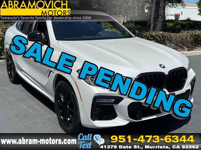 Mineral White Metallic 2021 BMW X6 SUV / Crossover All-Wheel Drive Automatic