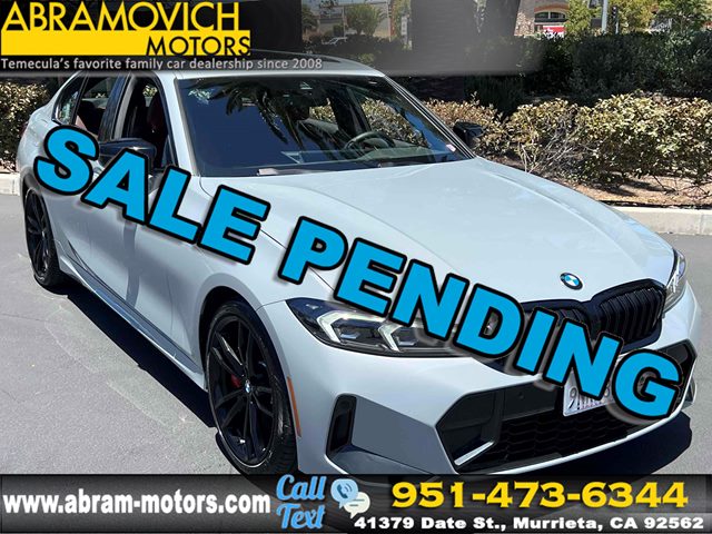 Gray (Brooklyn Grey Metallic) 2024 BMW 3 Series 330i RWD Sedan Rear-Wheel Drive Automatic