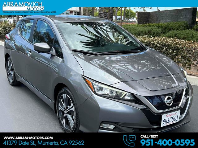 Gray (Gun Metallic) 2022 Nissan LEAF SV Plus FWD Hatchback Front-Wheel Drive Automatic