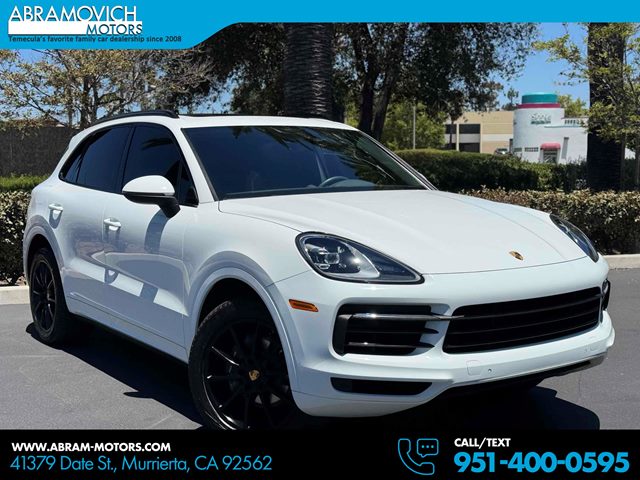 White 2019 Porsche Cayenne SUV / Crossover All-Wheel Drive Automatic