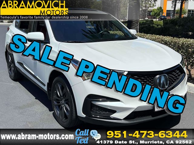 Platinum White Pearl 2020 Acura RDX SUV / Crossover All-Wheel Drive Automatic