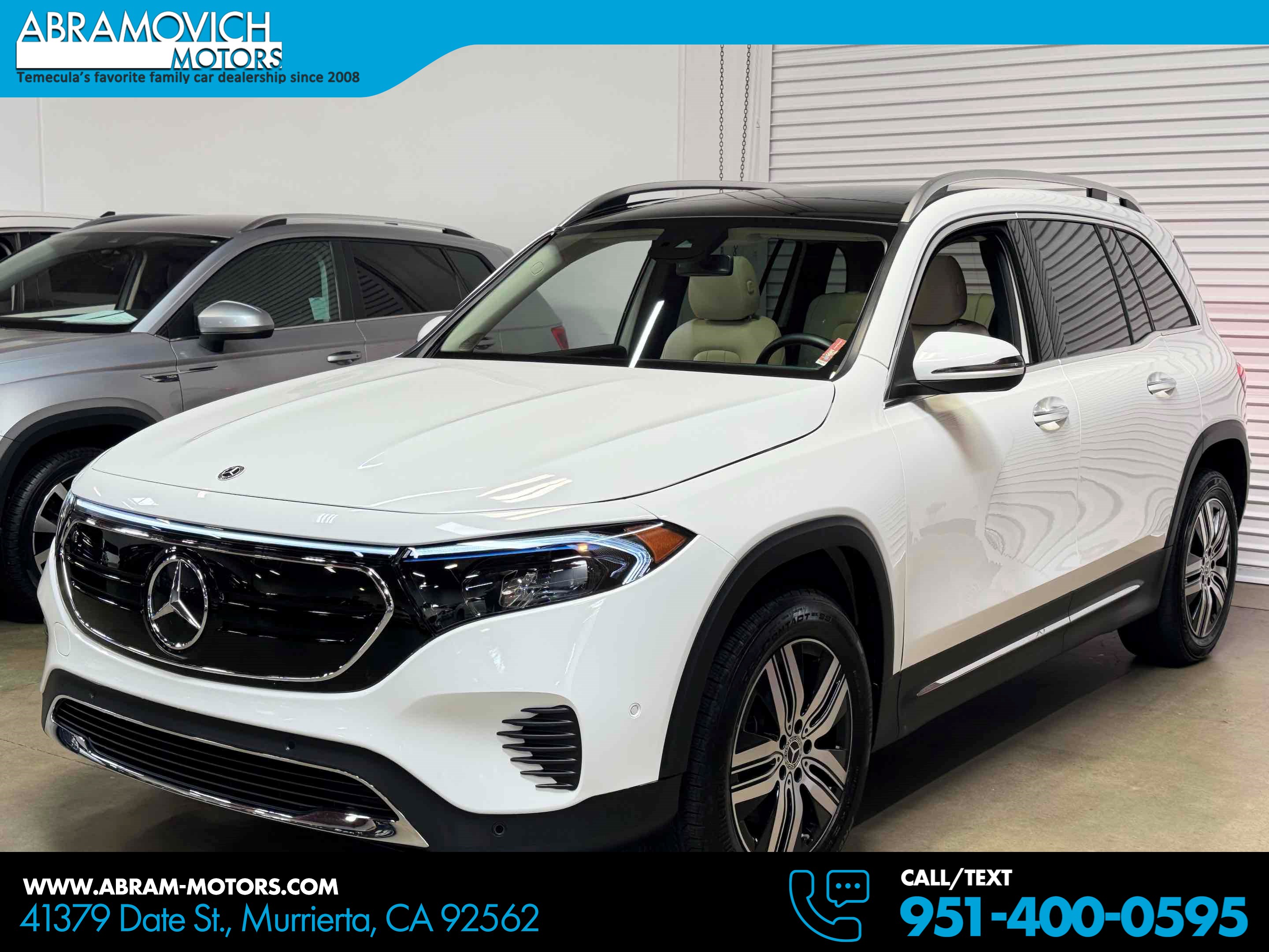 Polar White 2023 Mercedes-Benz EQB SUV / Crossover All-Wheel Drive Automatic