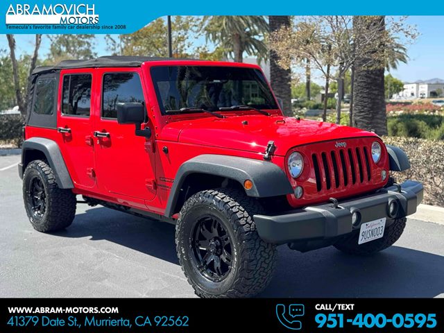 Firecracker Red Clear Coat 2015 Jeep Wrangler SUV / Crossover Four-Wheel Drive Automatic