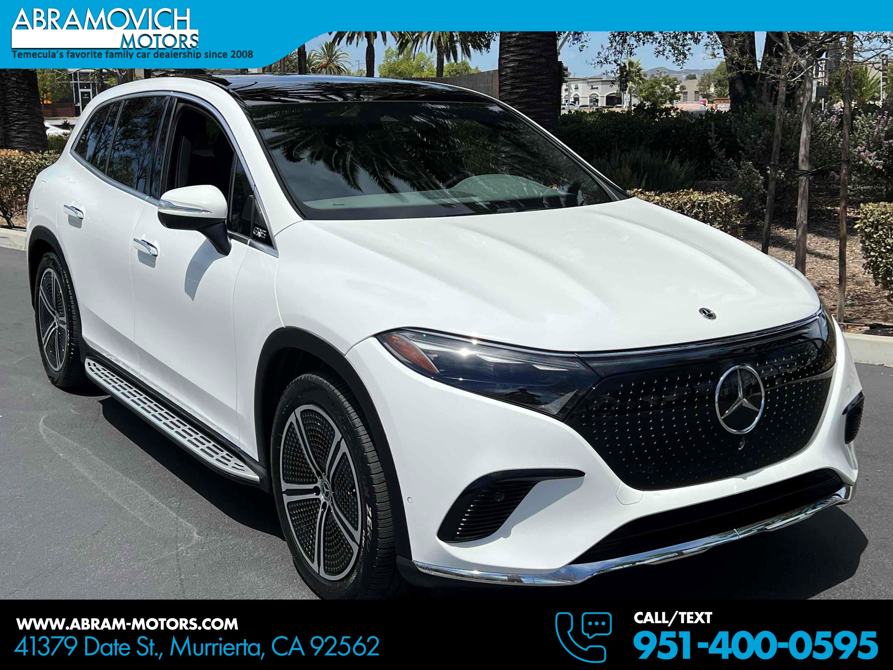 2024 Mercedes-Benz EQS 450 4MATIC SUV - NAVI - REAR PARKING AID