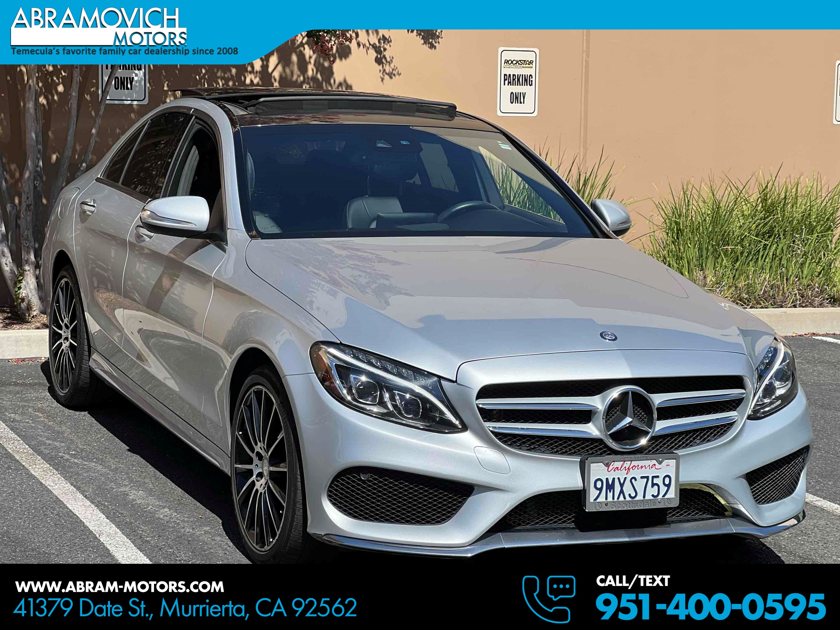 2015 Mercedes-Benz C 300 4MATIC Sport Sedan - PREMIUM 1 PACKAGE