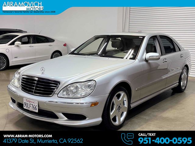 Desert Silver Metallic 2006 Mercedes-Benz S-Class Sedan Rear-Wheel Drive Automatic