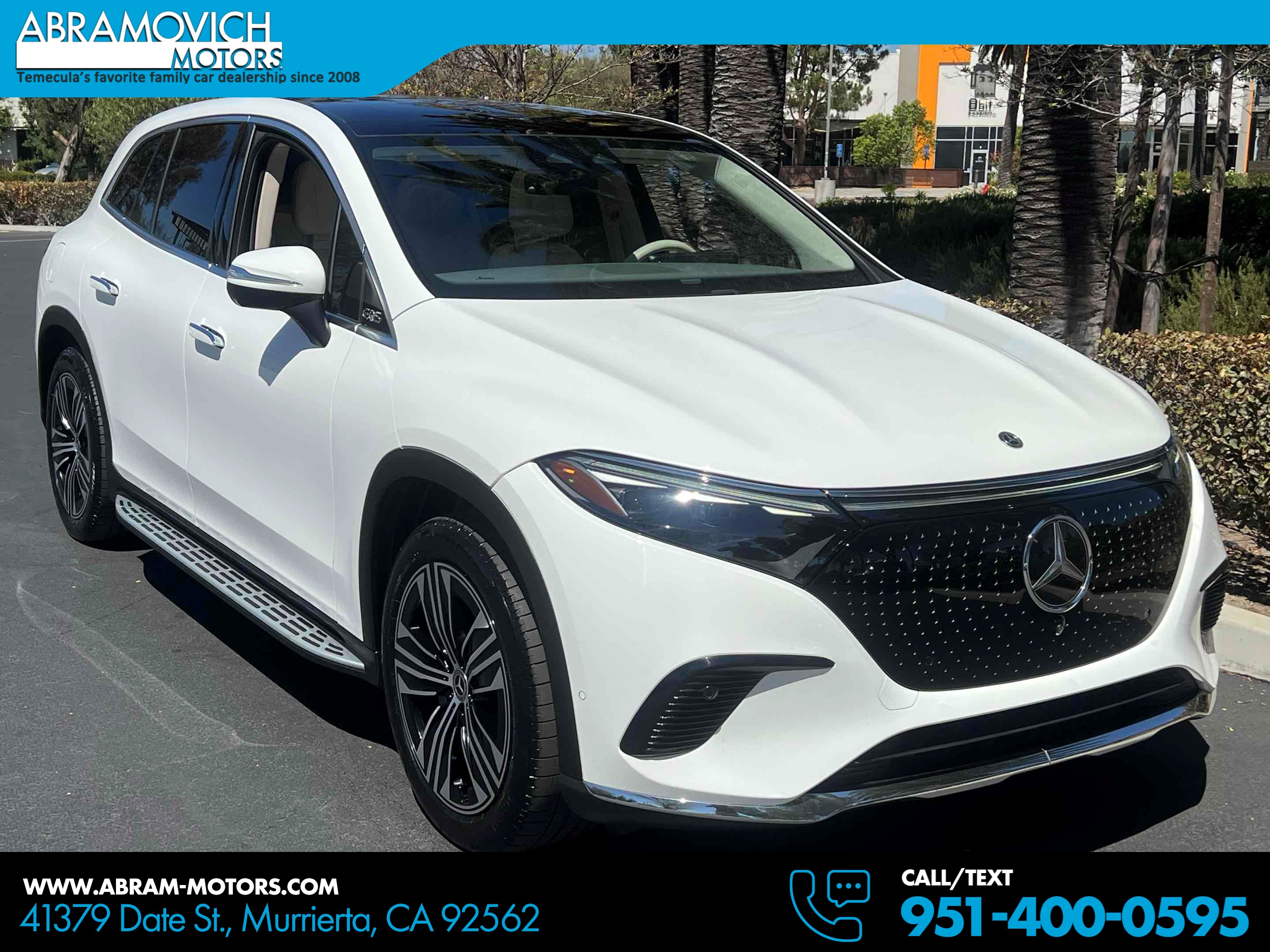 2023 Mercedes-Benz EQS 450+ SUV - ILLUMINATED MERCEDES-BENZ STAR