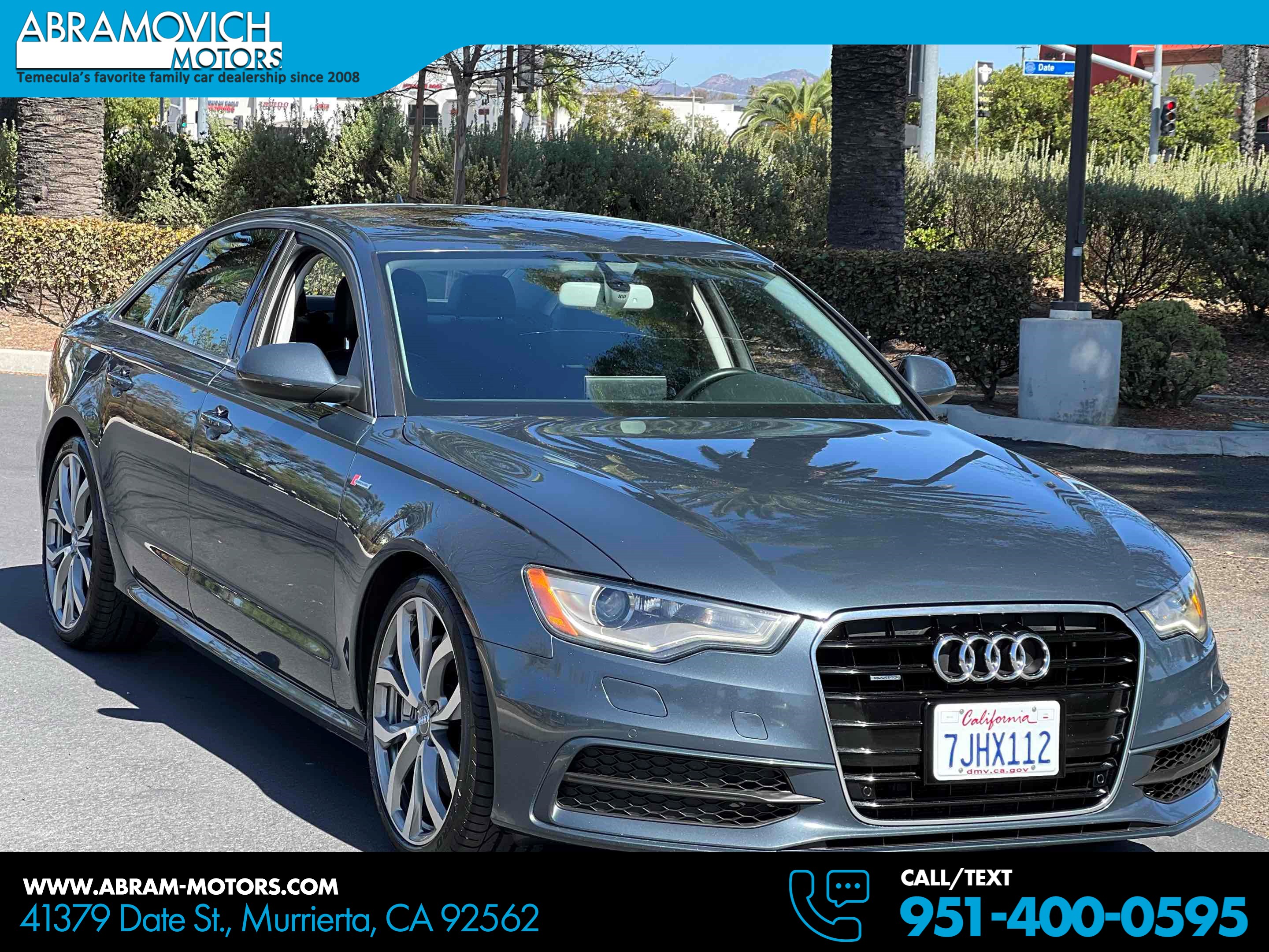 2015 Audi A6 3.0T Premium Plus - NAVI - REAR PARKING AID