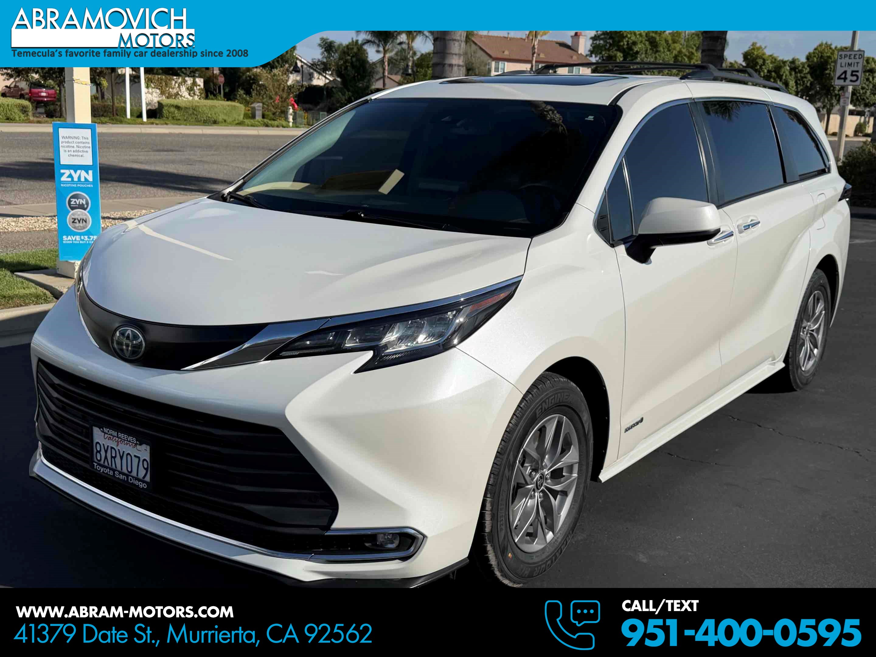 2021 Toyota Sienna XLE - TRADE IN