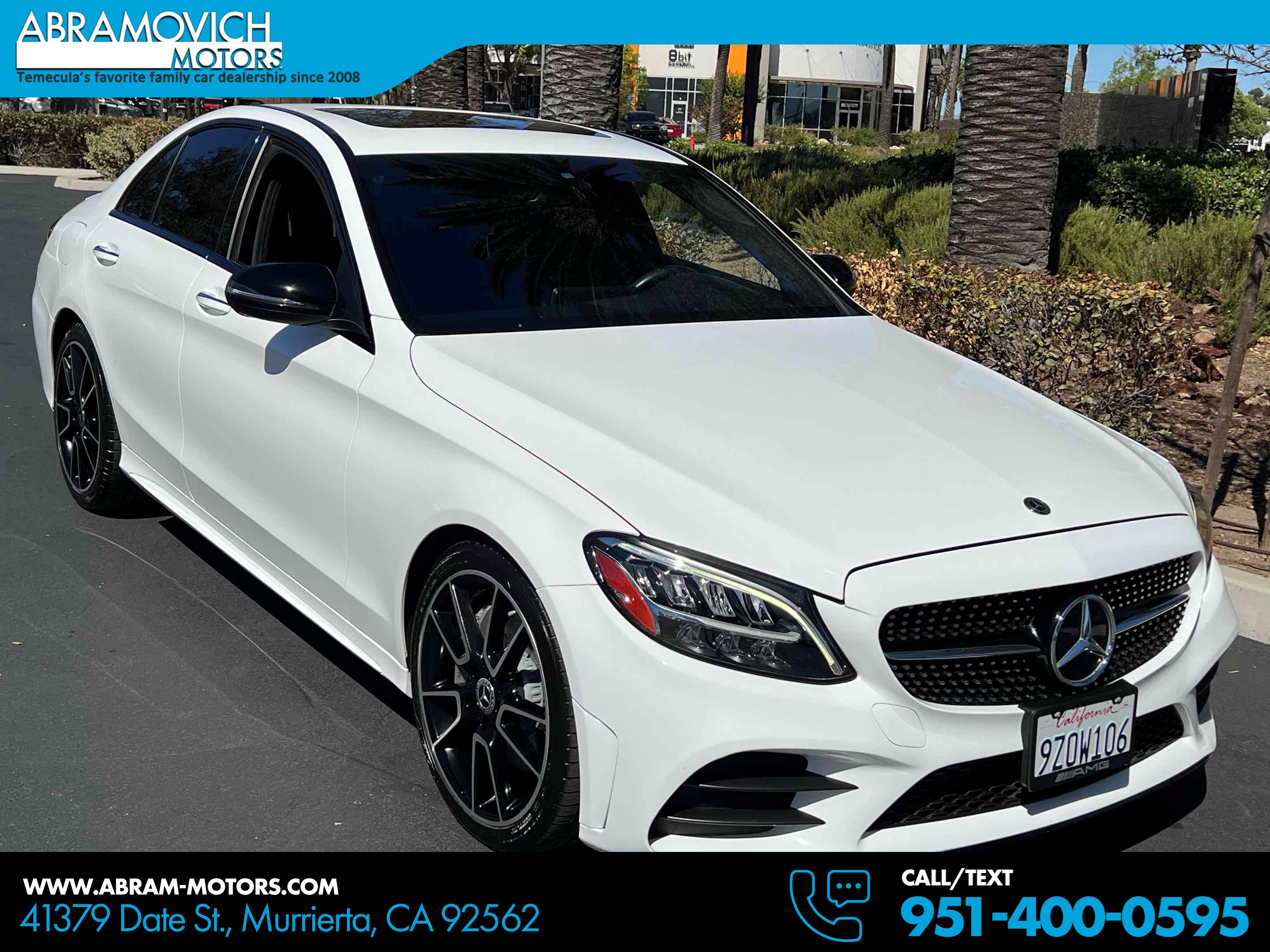2020 Mercedes-Benz C 300 Sedan - NIGHT PACKAGE - AMG LINE