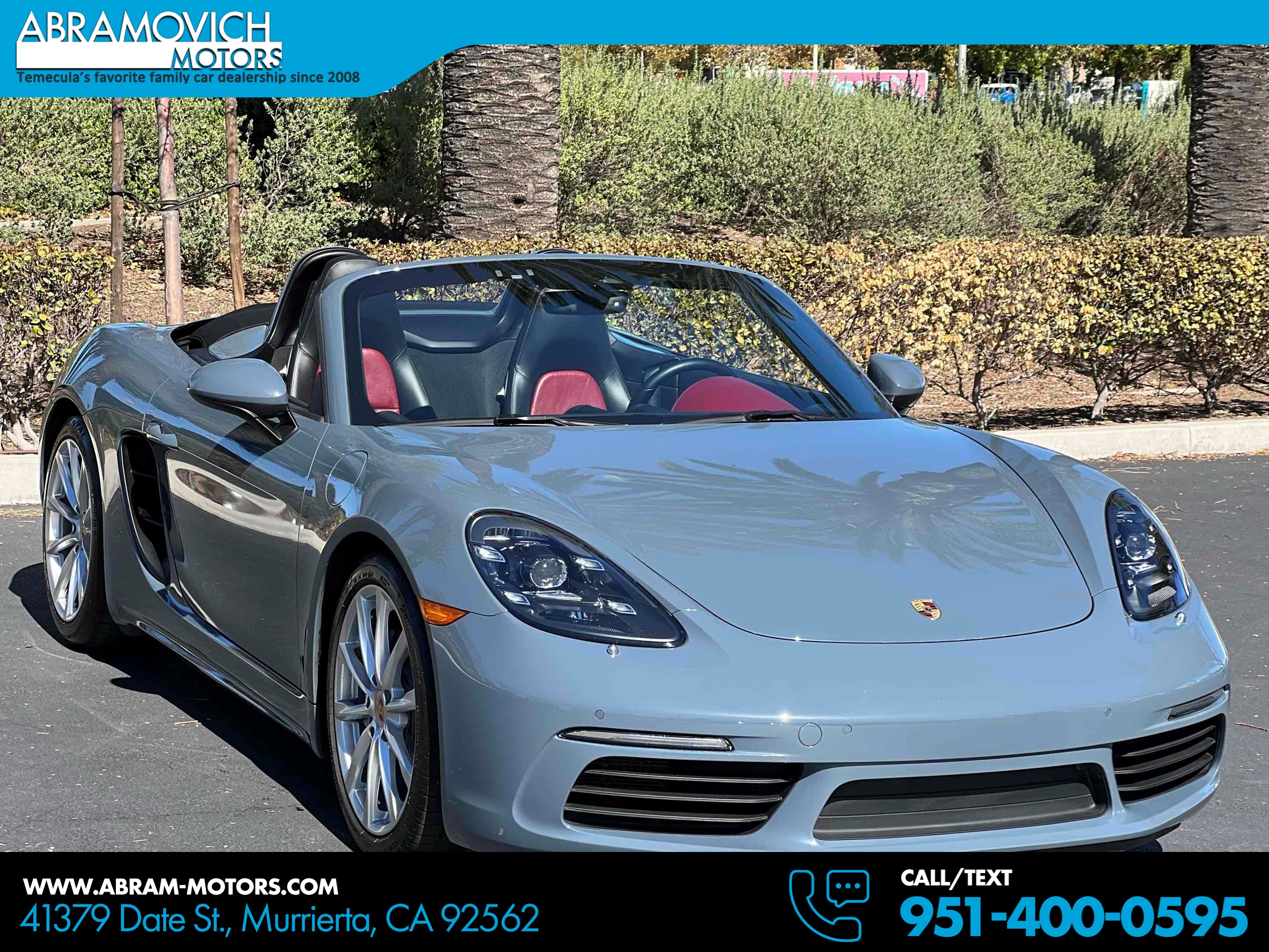 2017 Porsche 718 Boxster 