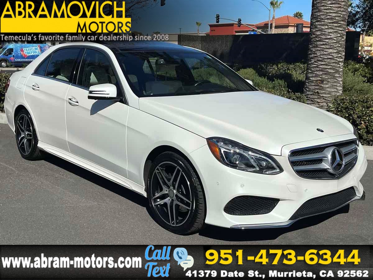 2015 Mercedes-Benz E 400 Sedan - MSRP $71,550 - PARKING ASSIST PKG - KEYLESS GO PKG