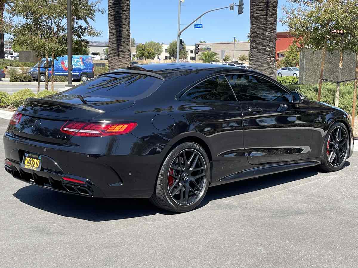 Sold 2018 Mercedes-Benz AMG S 63 4MATIC Coupe - MSRP $188,245