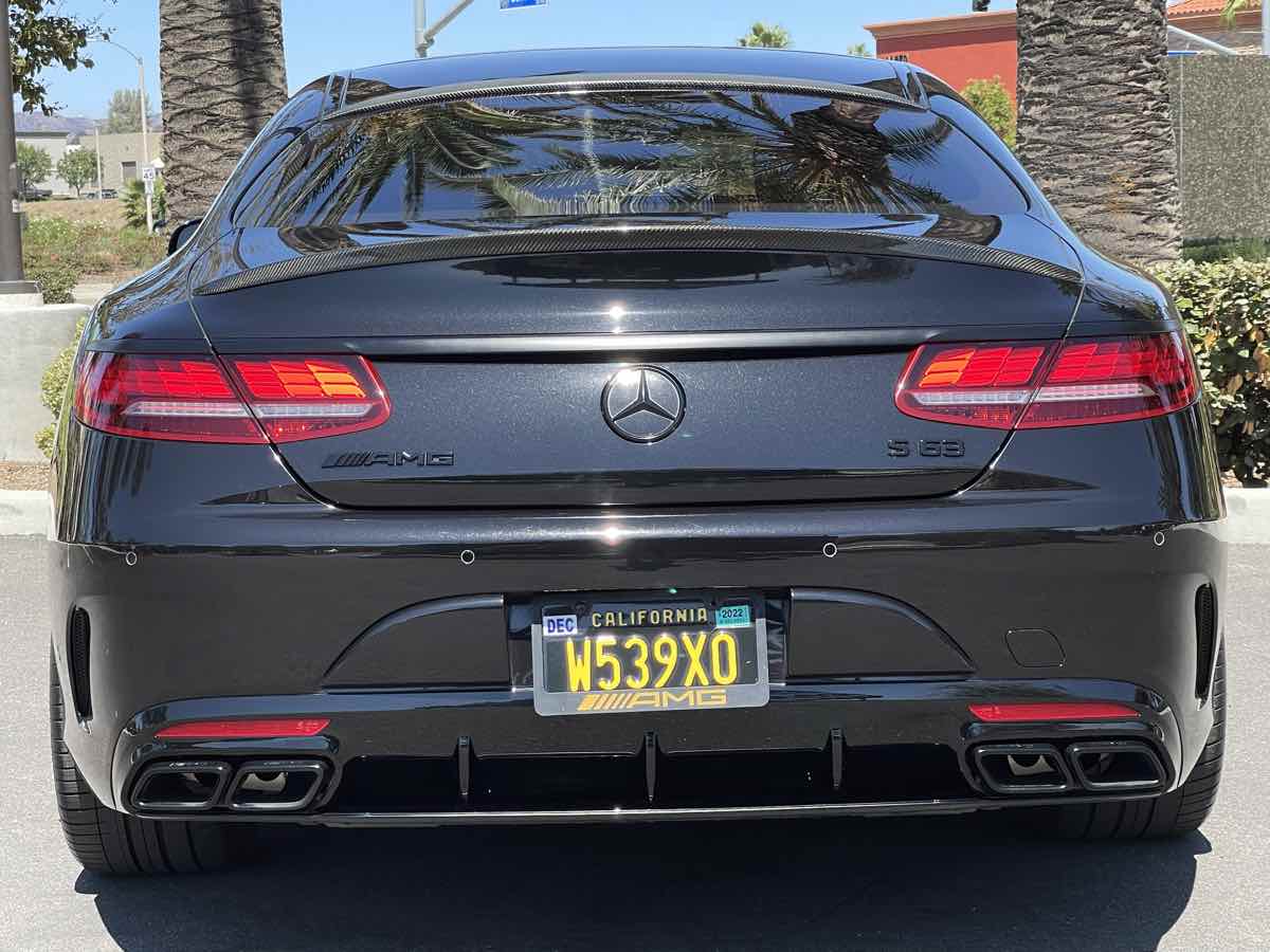Sold 2018 Mercedes-Benz AMG S 63 4MATIC Coupe - MSRP $188,245