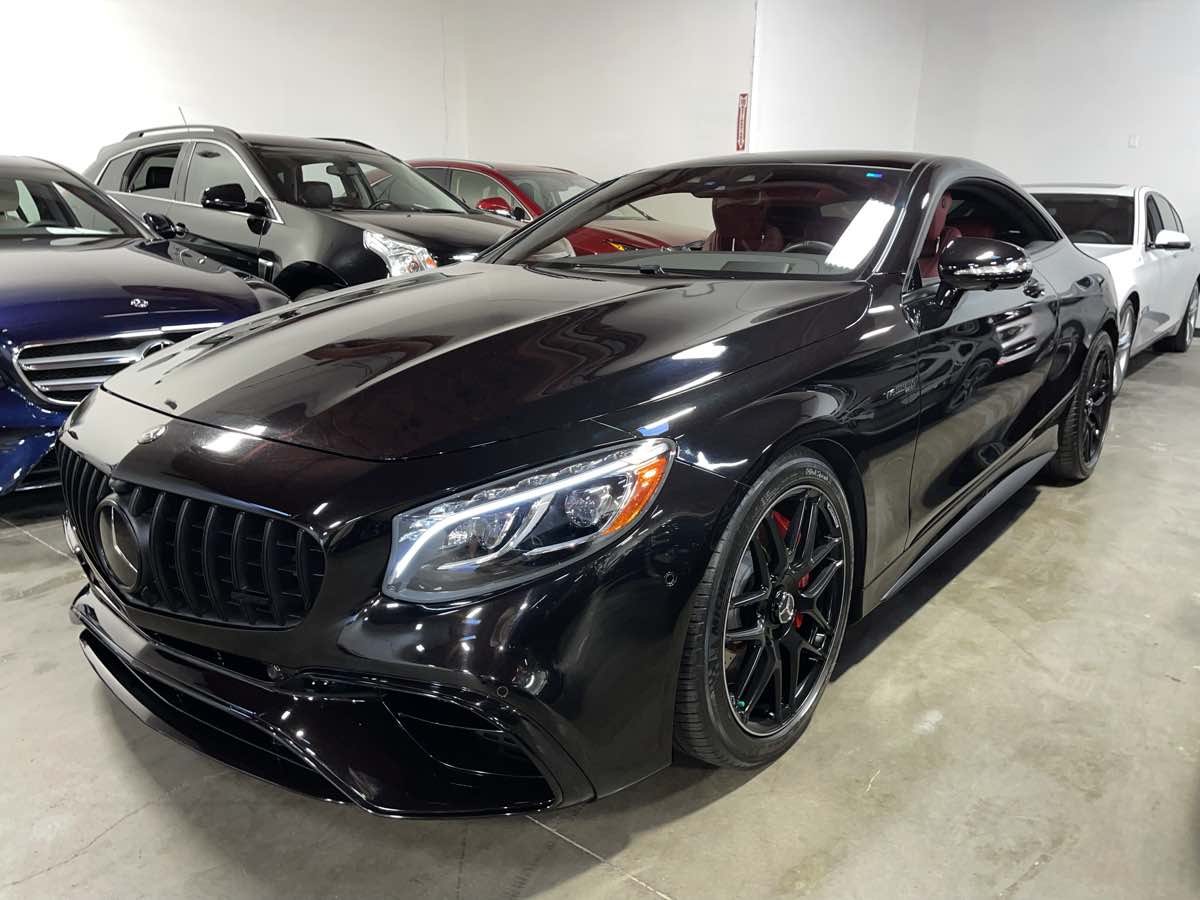 Sold 2018 Mercedes-Benz AMG S 63 4MATIC Coupe - MSRP $188,245