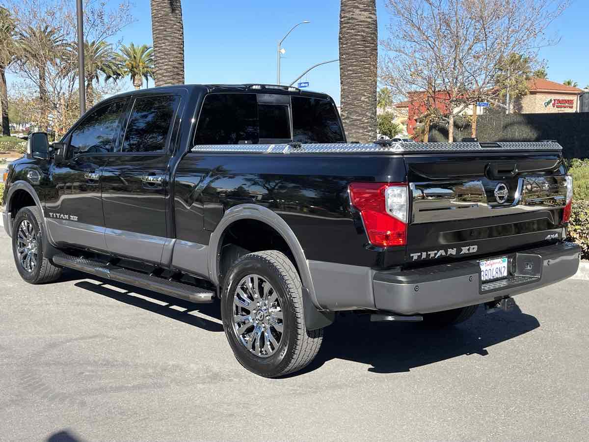 ティーズ ページ17 Used 2017 Nissan Titan XD V8 Turbo Diesel Navi Leather 4x4 Heated