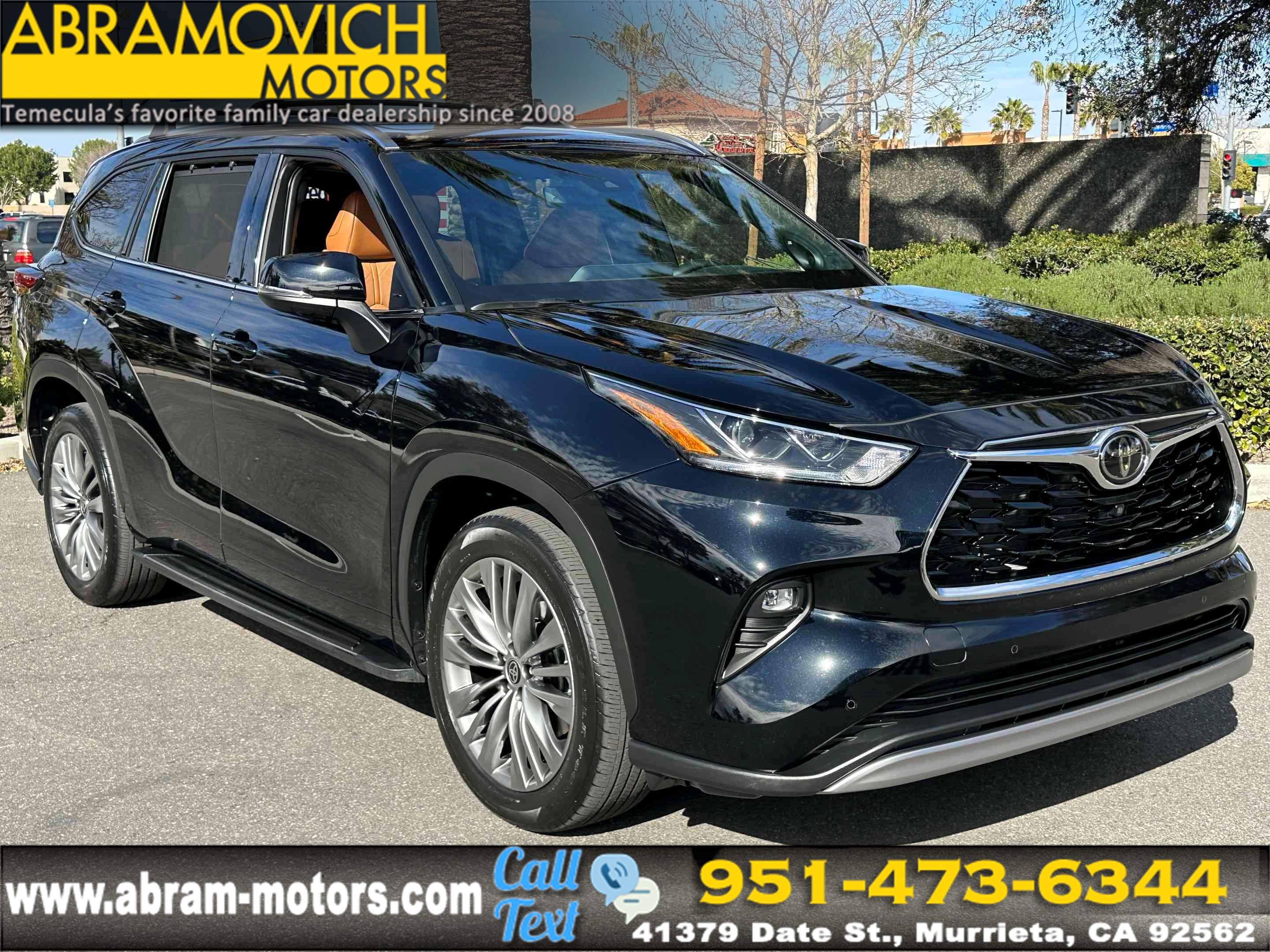 Sold 2021 Toyota Highlander Platinum - 3RD ROW SEAT - REAR PARKING