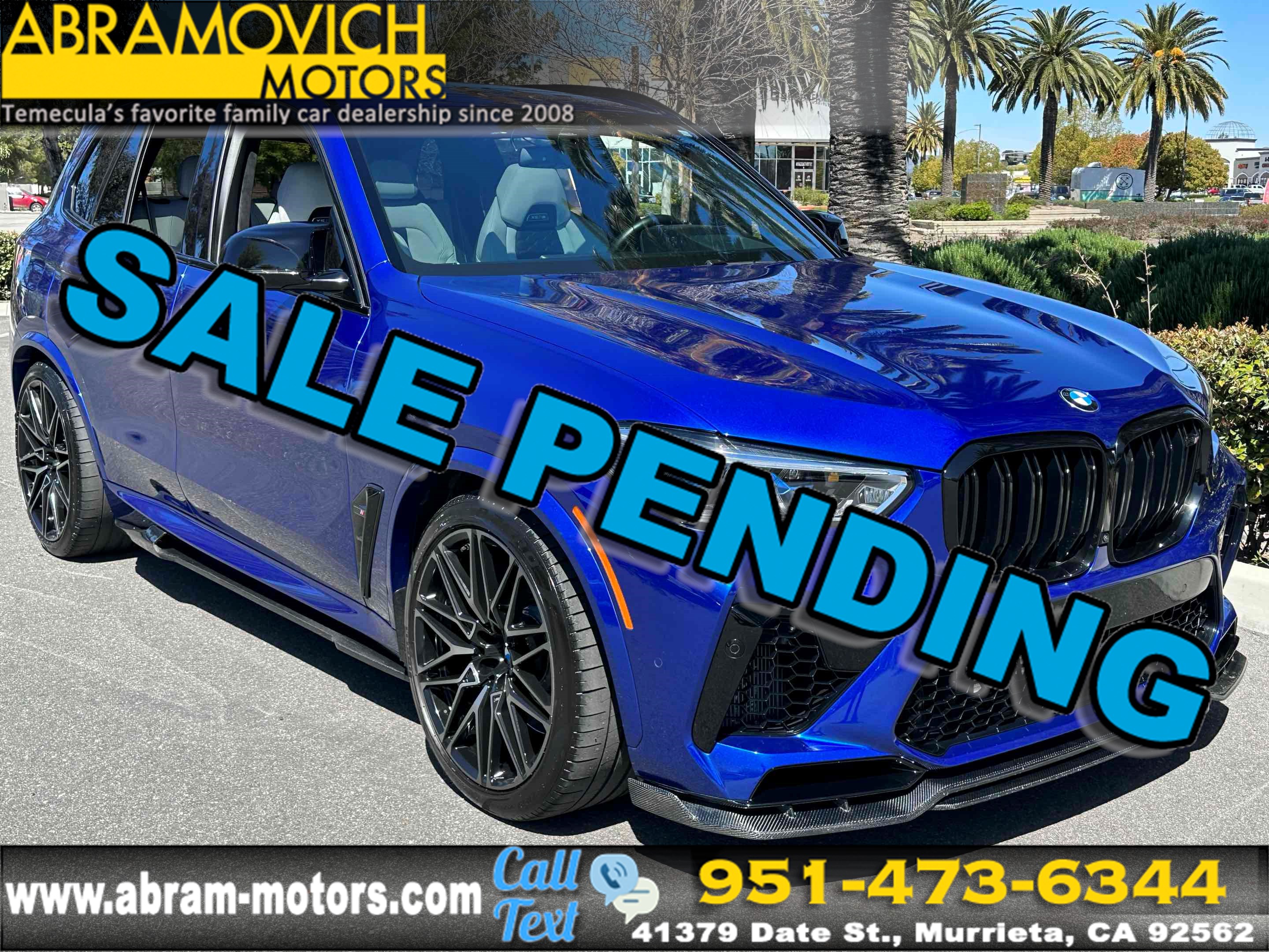 Sold 2021 BMW X5 M - COMPETITION PKG - EXECUTIVE PKG in Murrieta