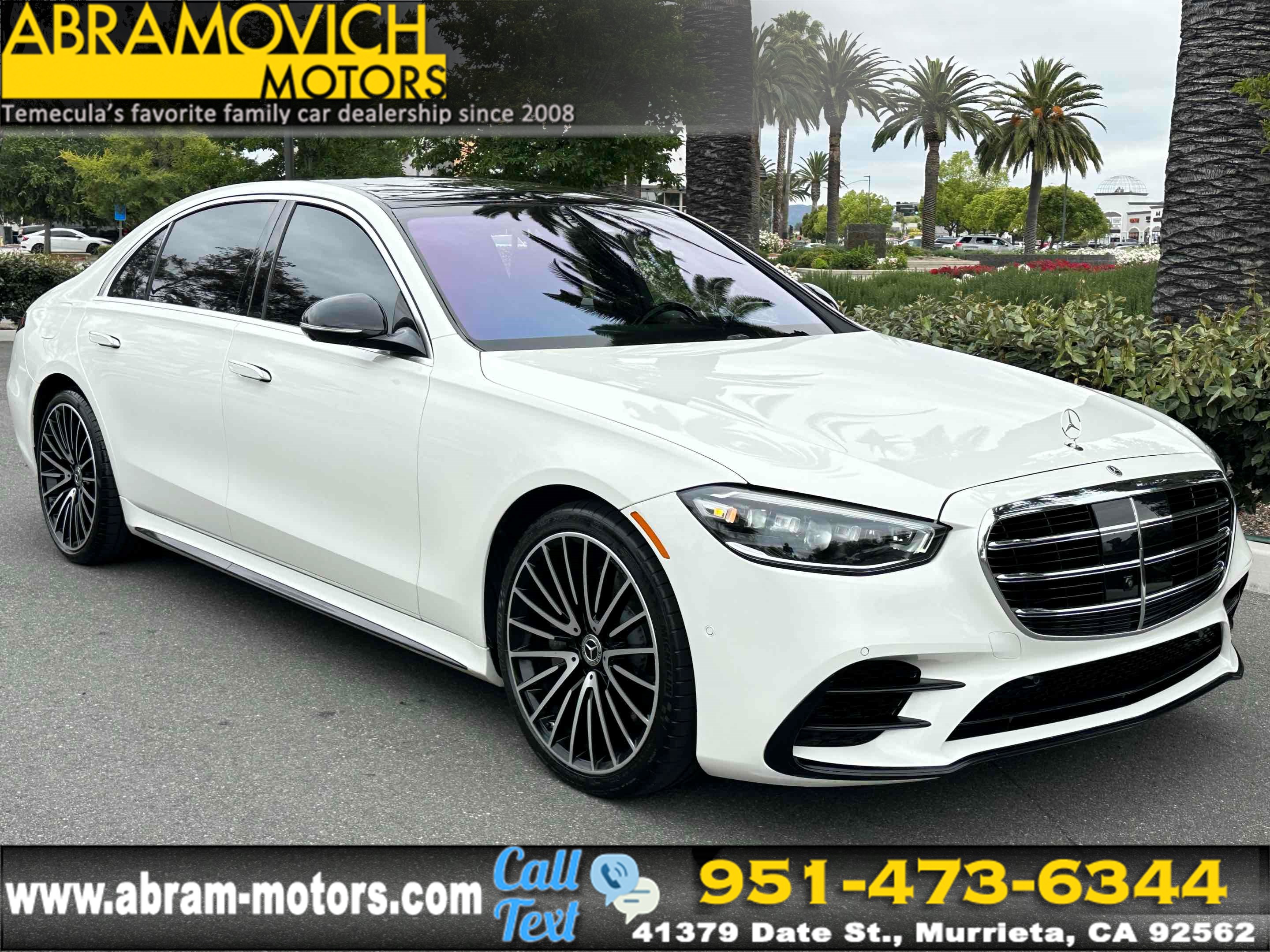 2021 Mercedes-Benz S 580 4MATIC Sedan - 4.5 DEGREE REAR AXLE STEERING