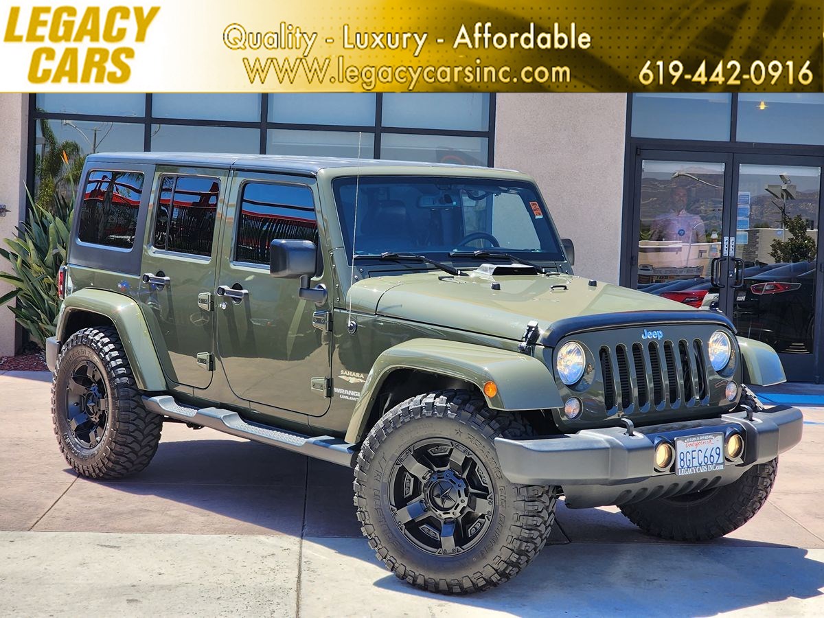 グリーンライト　ジープ ラングラー jeep 2015 MOPAR Sold 2015 Jeep Wrangler Unlimited Sahara in El Cajon
