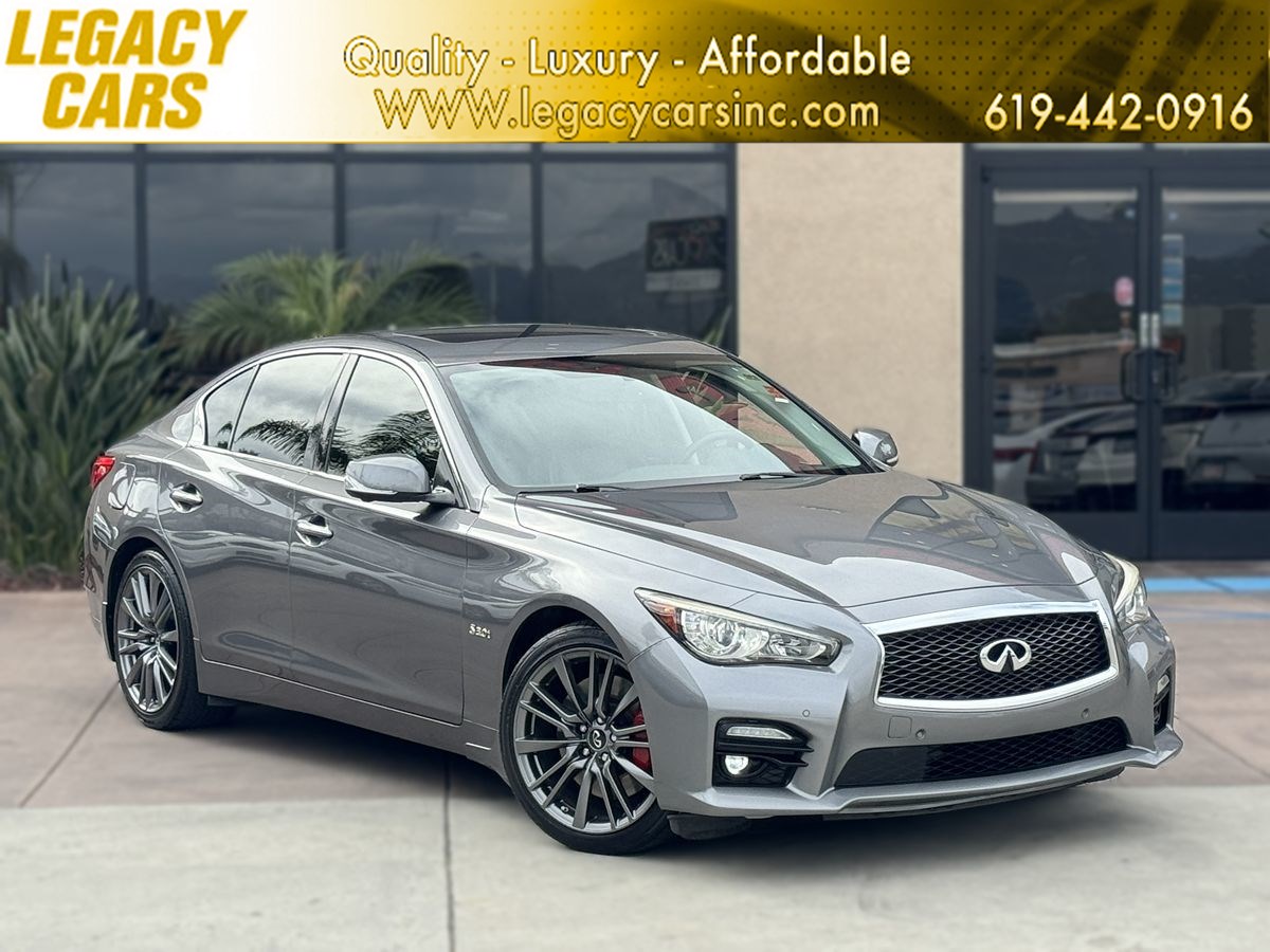 2017 INFINITI Q50 Red Sport 400