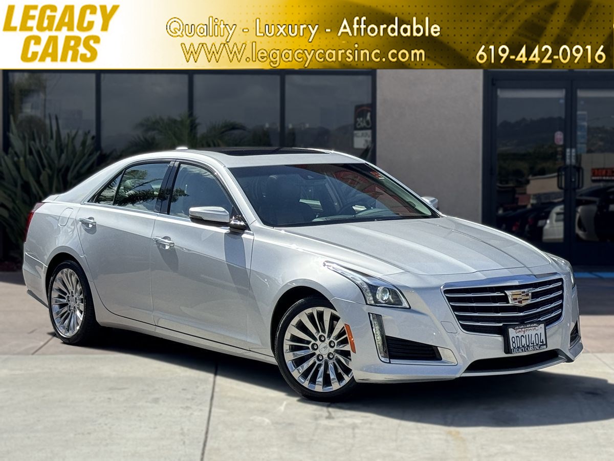 2018 Cadillac CTS Sedan Luxury RWD