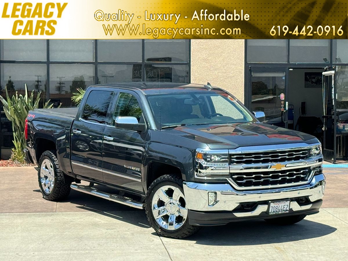 2018 Chevrolet Silverado 1500 LTZ CREW CAB 4WD